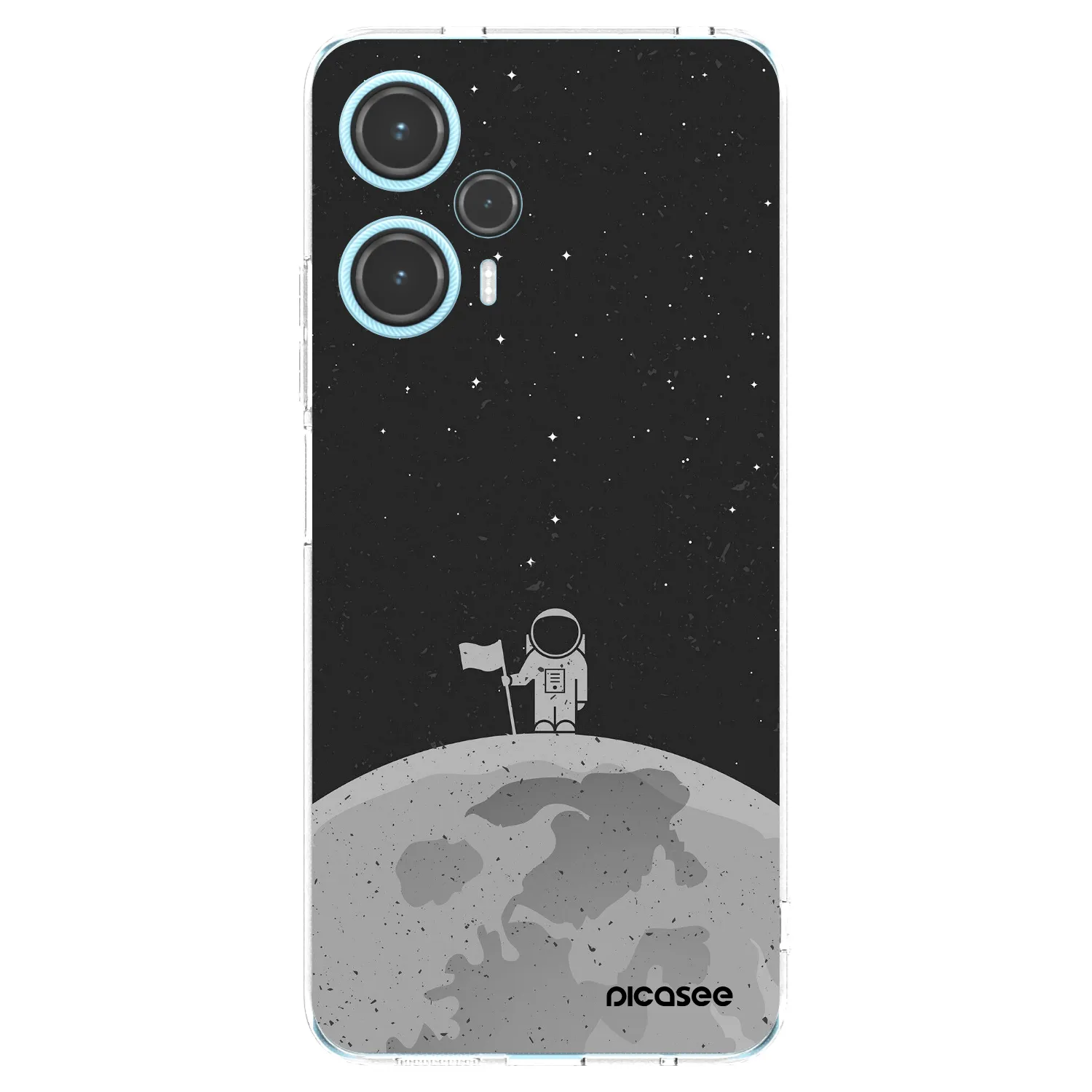 Picasee silikonowe przeźroczyste etui na Xiaomi Poco F5 - Astronaut