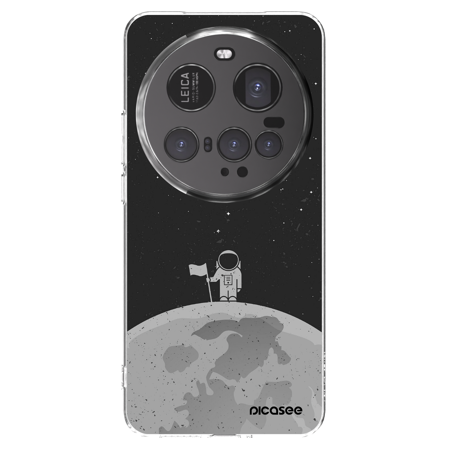 Picasee silikonowe przeźroczyste etui na Xiaomi 15 Ultra - Astronaut