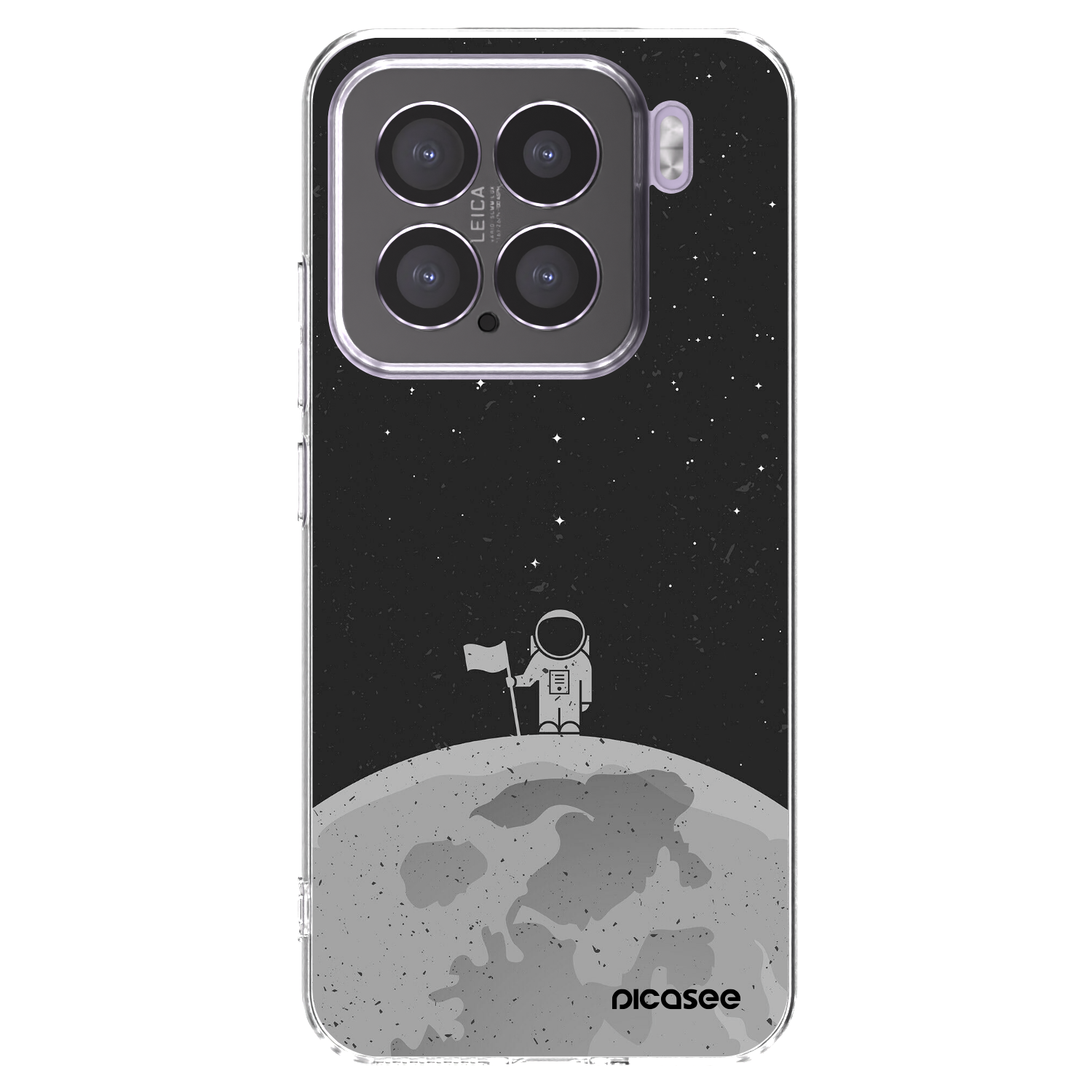 Picasee silikonowe przeźroczyste etui na Xiaomi 15 - Astronaut