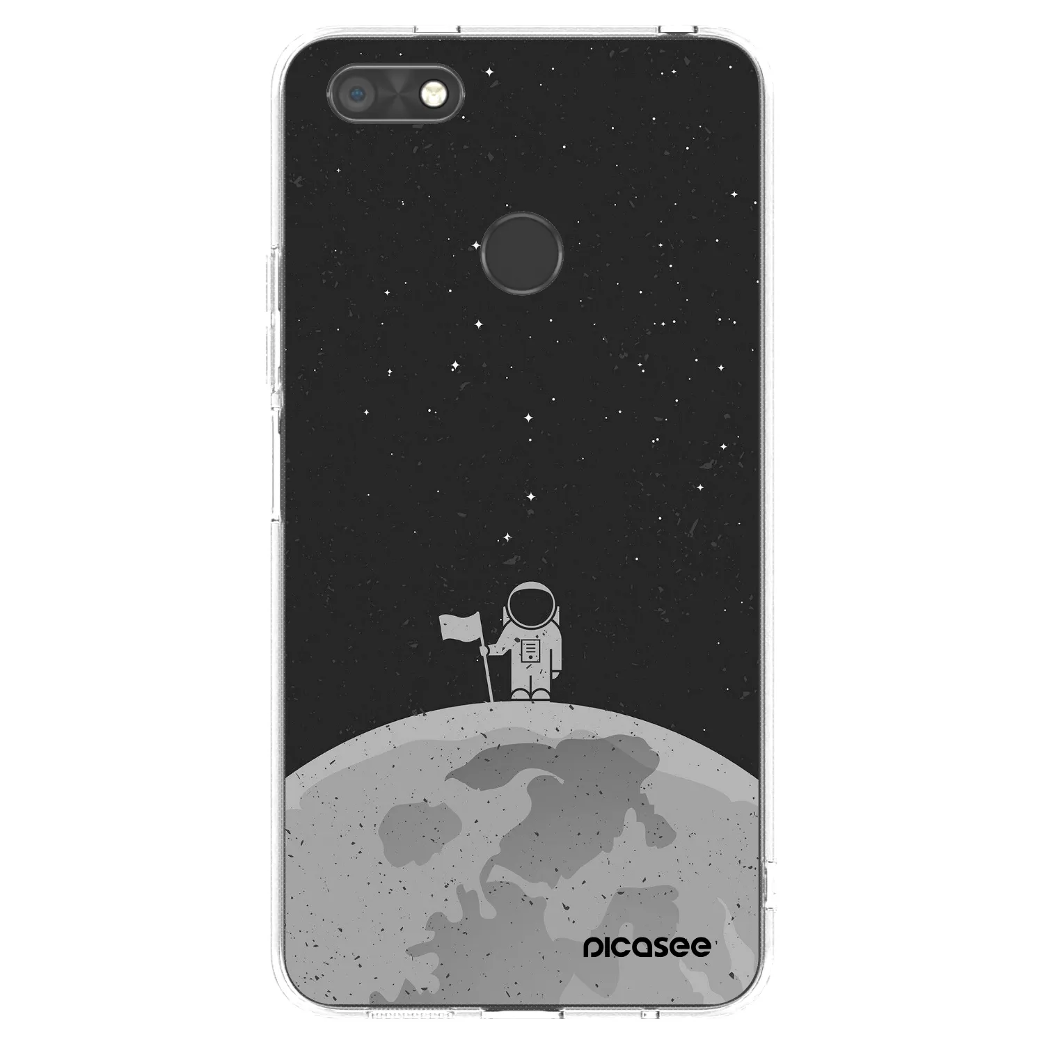 Picasee silikonowe przeźroczyste etui na Huawei P9 Lite Mini - Astronaut