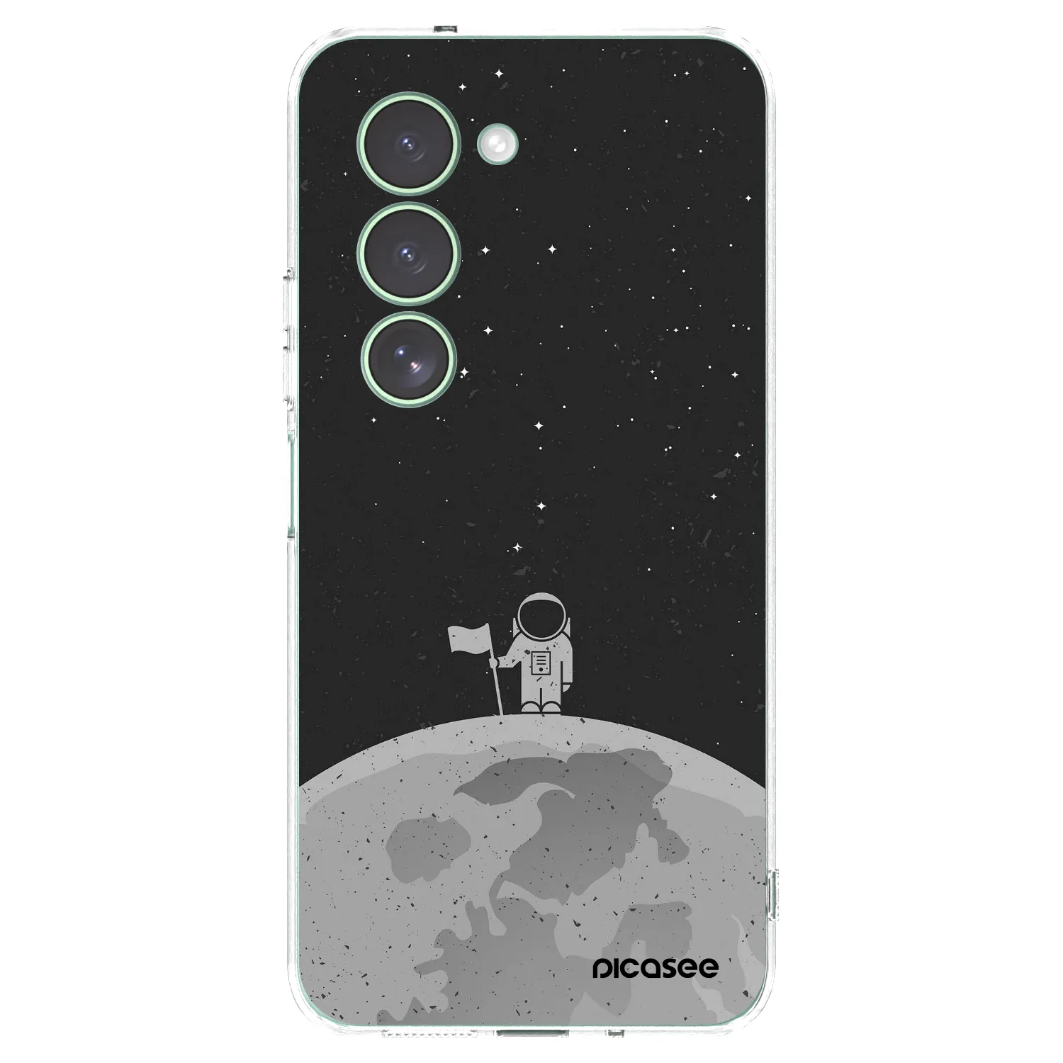 Picasee silikonowe przeźroczyste etui na Xiaomi Redmi 15 5G - Astronaut