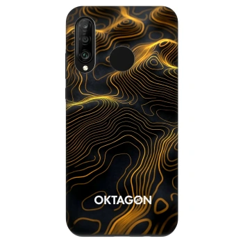 Etui na Huawei P30 Lite - OKTAGON - Fightflow Abstract