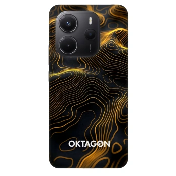 Etui na Xiaomi Redmi Note 14 4G - OKTAGON - Fightflow Abstract
