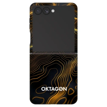 Etui na Samsung Galaxy Z Flip7 5G - OKTAGON - Fightflow Abstract