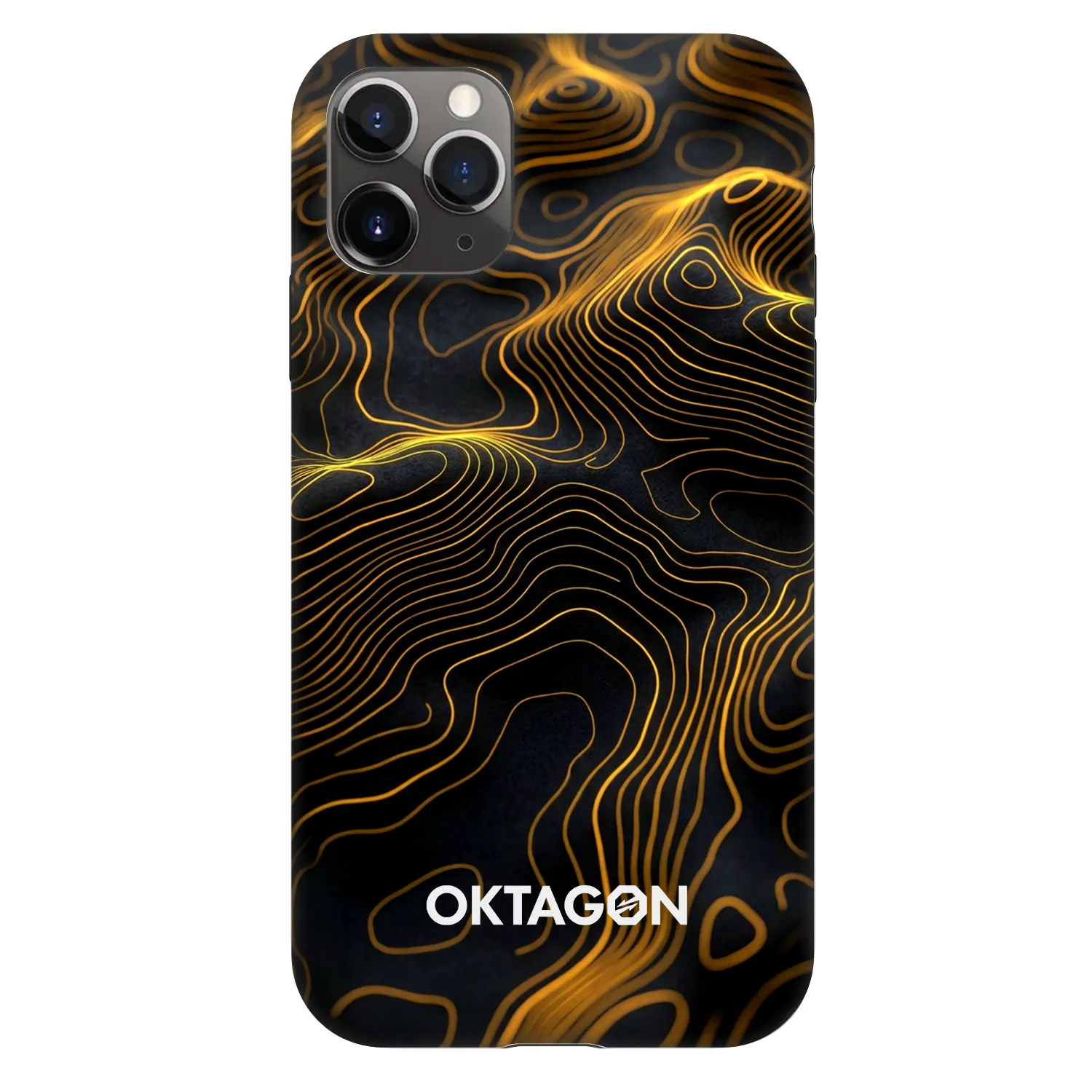 Picasee Fashion Case na Apple iPhone 11 Pro - OKTAGON - Fightflow Abstract