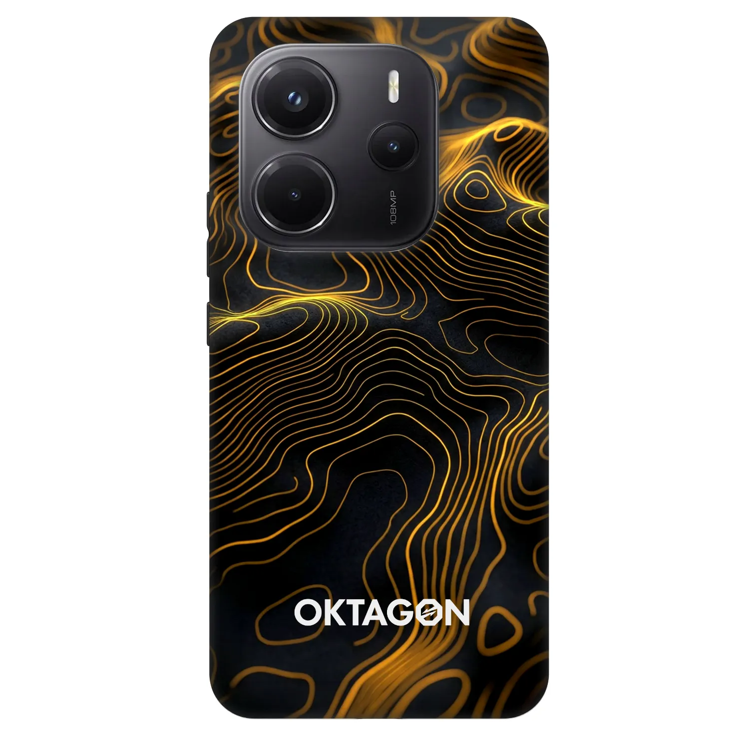 Picasee Fashion Case na Xiaomi Redmi Note 14 5G - OKTAGON - Fightflow Abstract