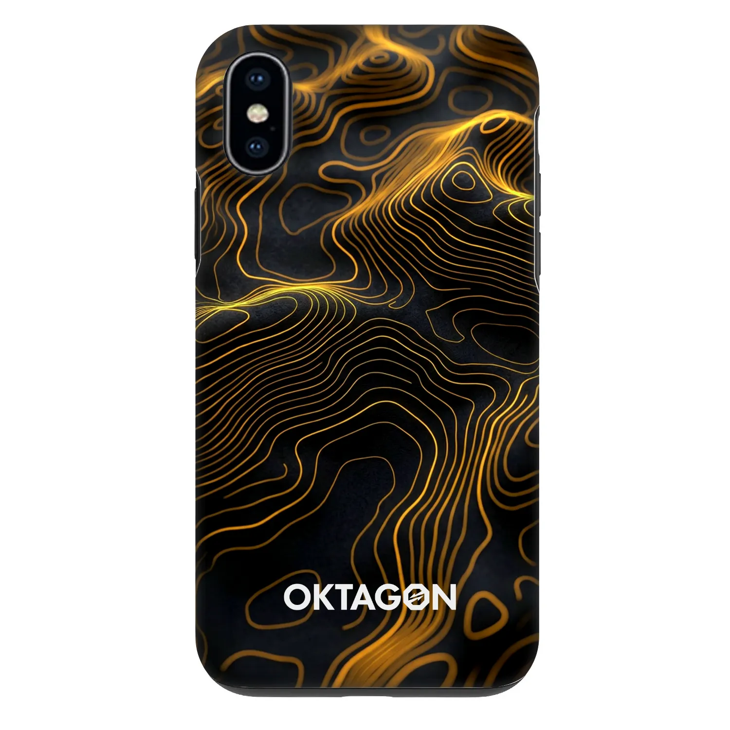 Picasee Fashion Case na Apple iPhone X/XS - OKTAGON - Fightflow Abstract