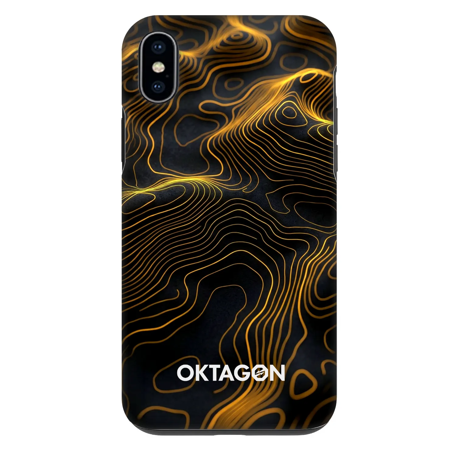 Picasee Fashion Case na Apple iPhone XS Max - OKTAGON - Fightflow Abstract