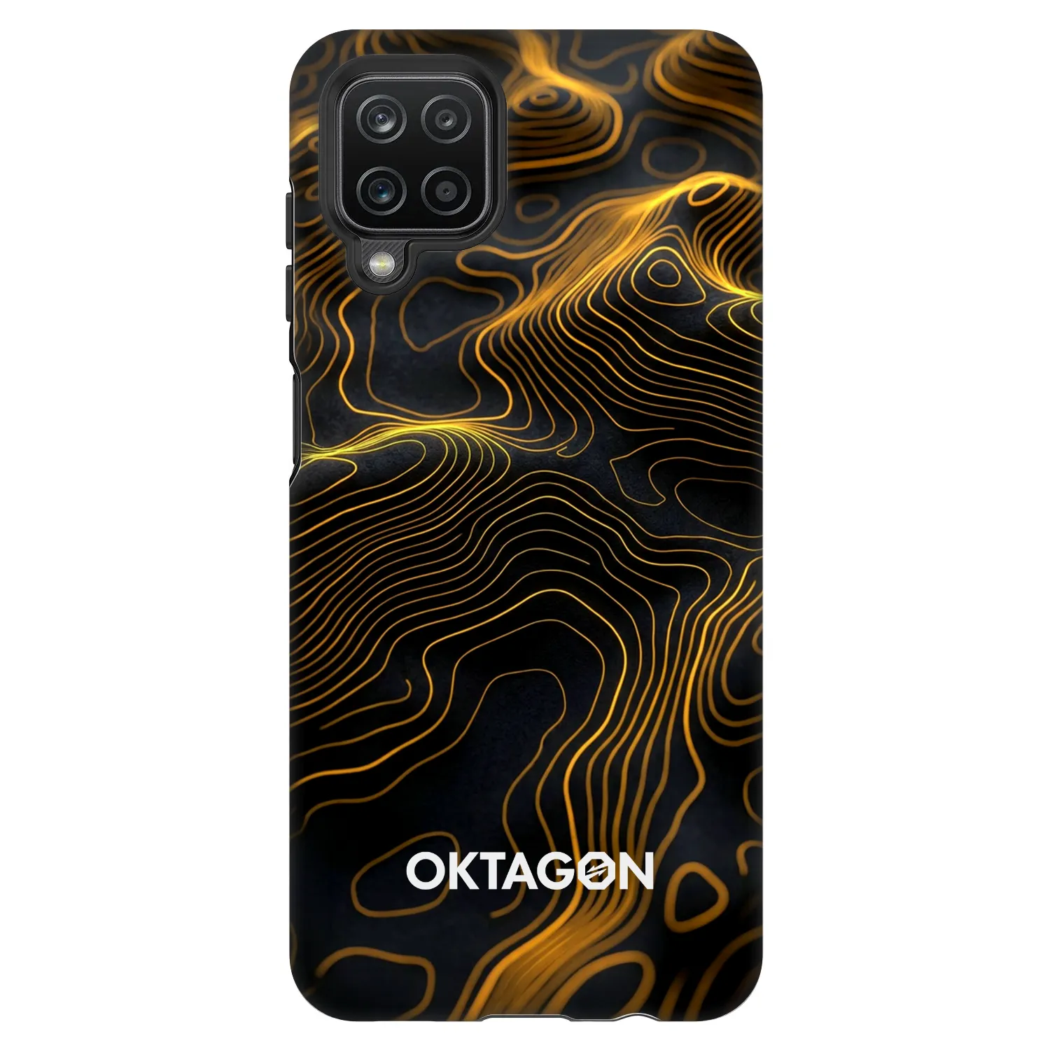 Picasee Fashion Case na Samsung Galaxy A12 A125F - OKTAGON - Fightflow Abstract