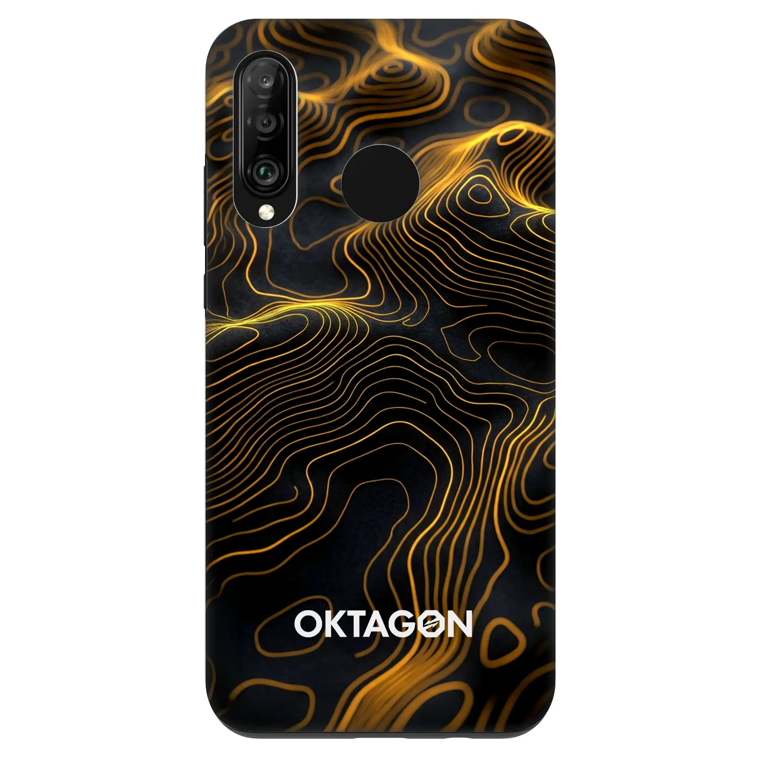 Picasee Fashion Case na Huawei P30 Lite - OKTAGON - Fightflow Abstract