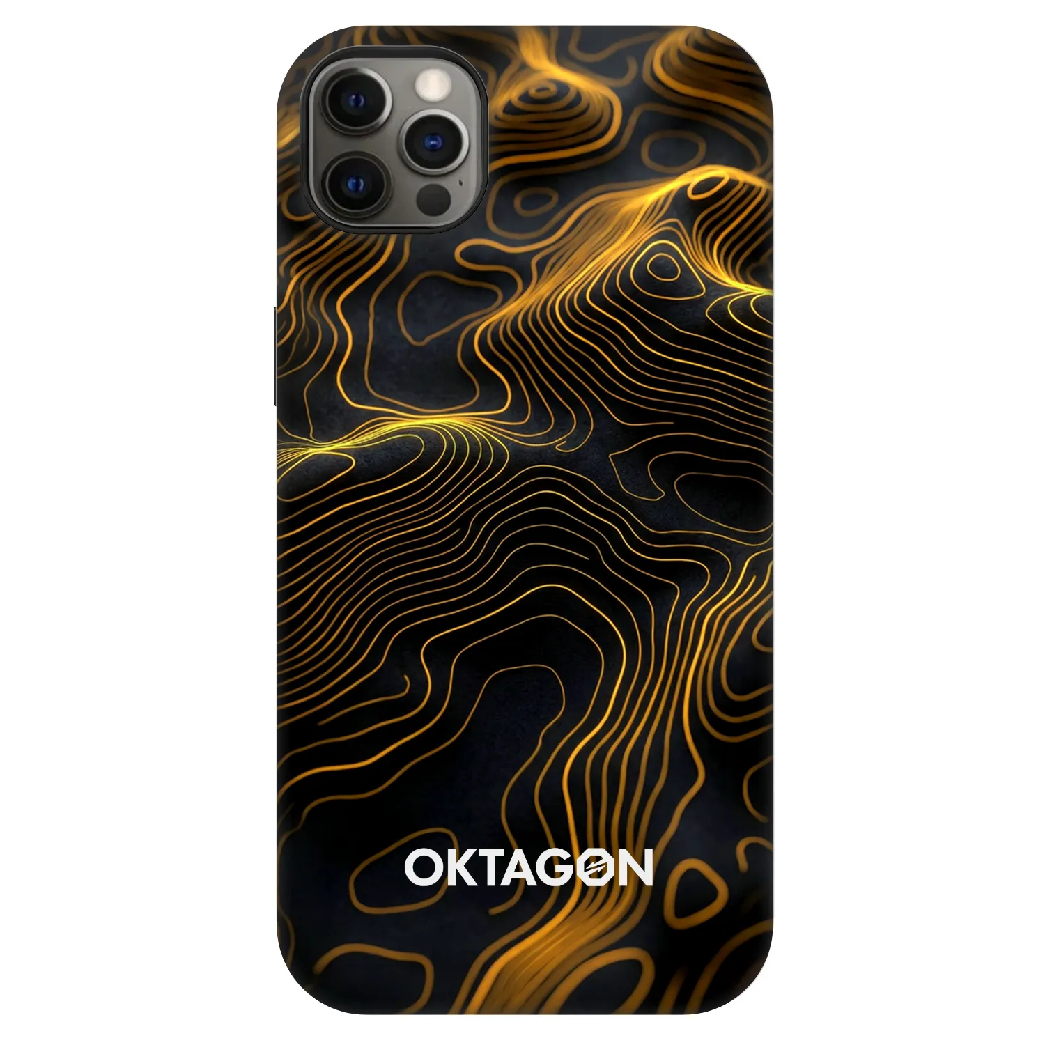 Picasee Fashion Case MagSafe na Apple iPhone 12 Pro Max - OKTAGON - Fightflow Abstract