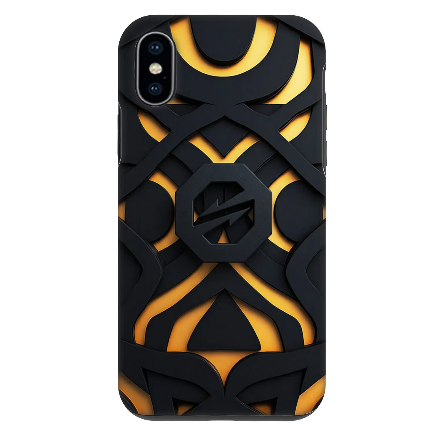 Picasee Fashion Case na Apple iPhone X/XS - OKTAGON - Impact Abstract