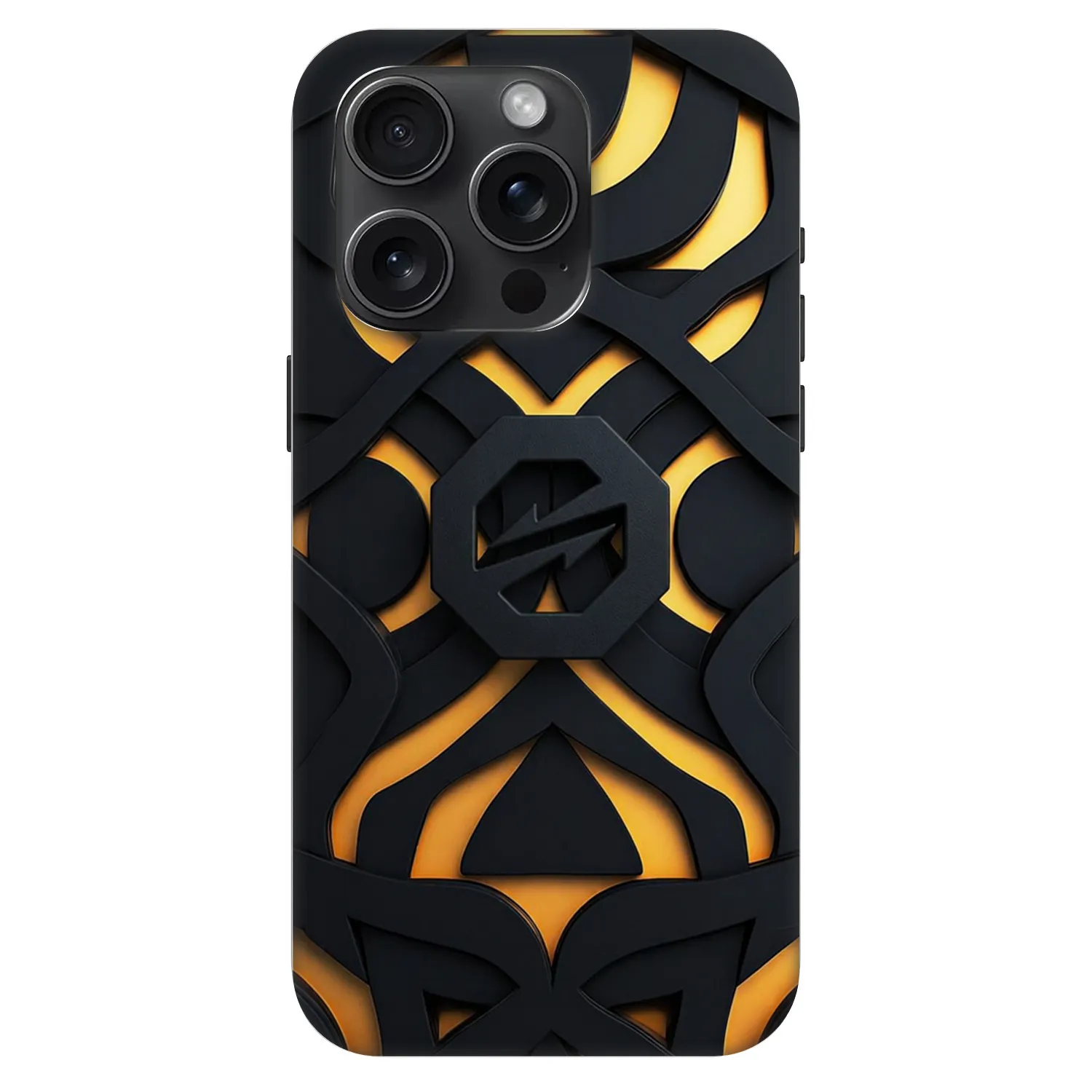 Picasee Fashion Case MagSafe na Apple iPhone 15 Pro - OKTAGON - Impact Abstract