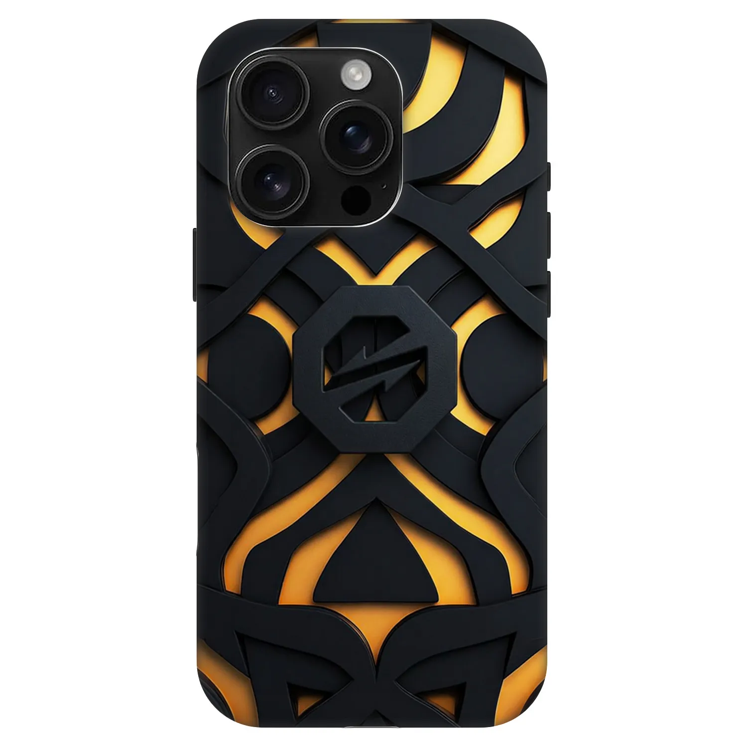 Picasee Fashion Case MagSafe na Apple iPhone 16 Pro - OKTAGON - Impact Abstract