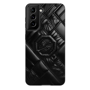 Etui na Samsung Galaxy S21 FE 5G - OKTAGON - Puffer Blackout