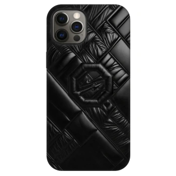 Etui na Apple iPhone 12 Pro - OKTAGON - Puffer Blackout