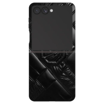 Etui na Samsung Galaxy Z Flip7 5G - OKTAGON - Puffer Blackout