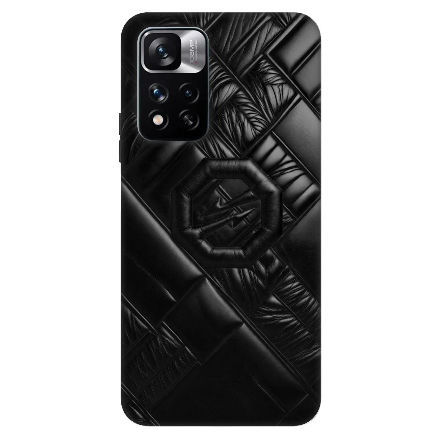 Picasee Fashion Case na Xiaomi Redmi Note 11 Pro - OKTAGON - Puffer Blackout
