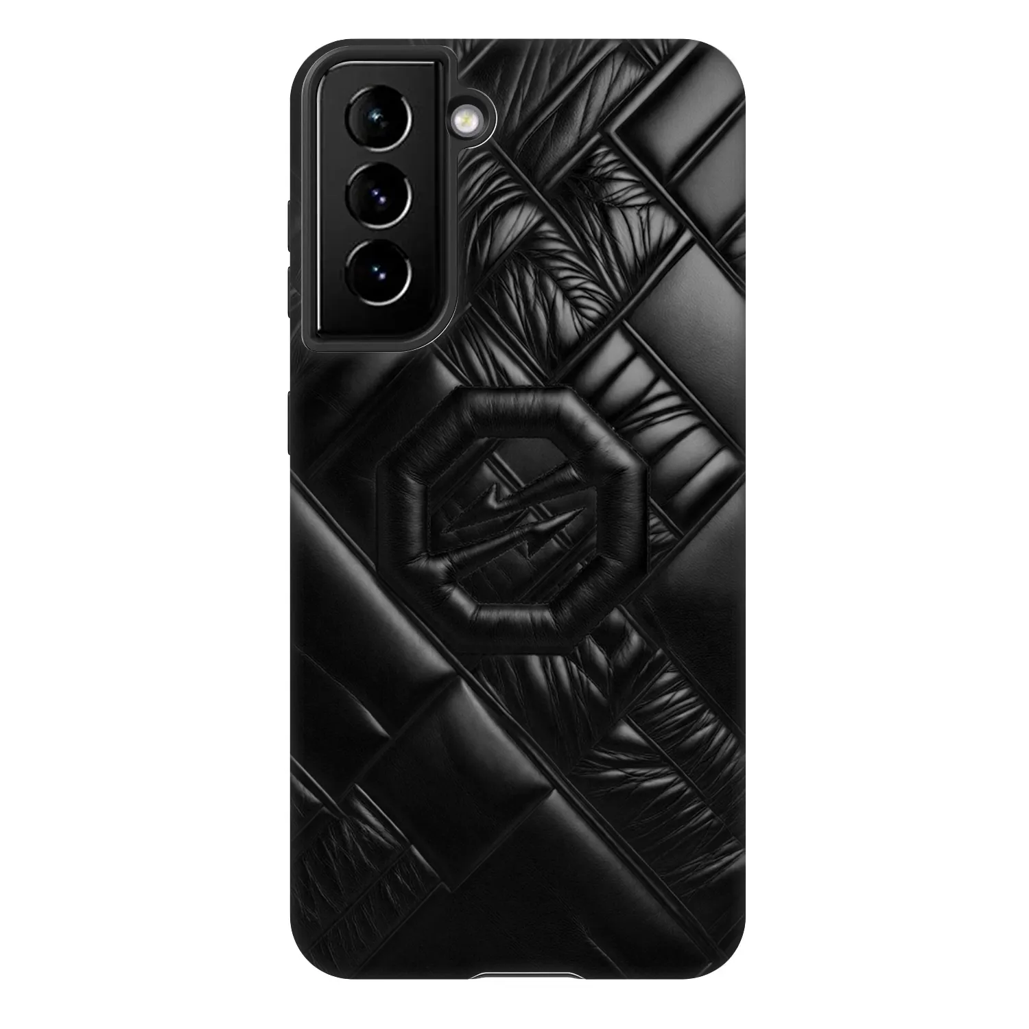Picasee Fashion Case na Samsung Galaxy S22 5G - OKTAGON - Puffer Blackout