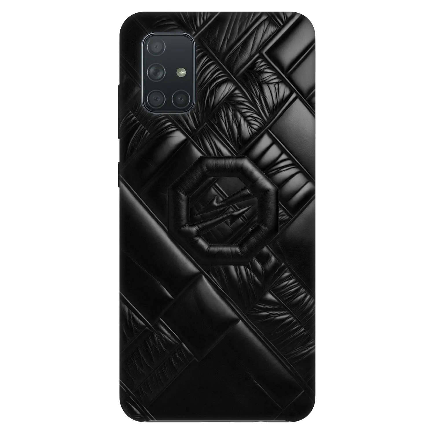 Picasee Fashion Case na Samsung Galaxy A71 A715F - OKTAGON - Puffer Blackout