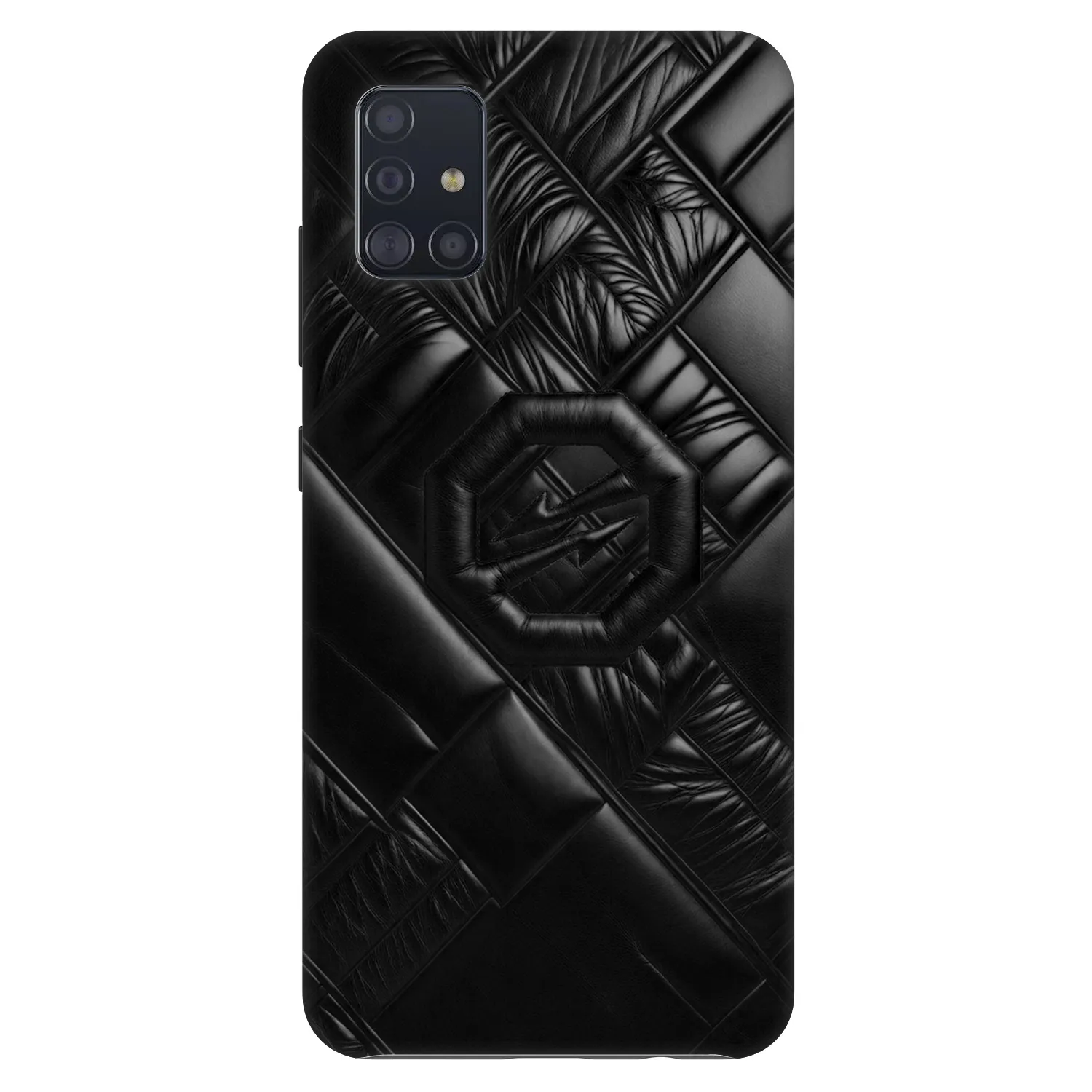 Picasee Fashion Case na Samsung Galaxy A51 A515F - OKTAGON - Puffer Blackout