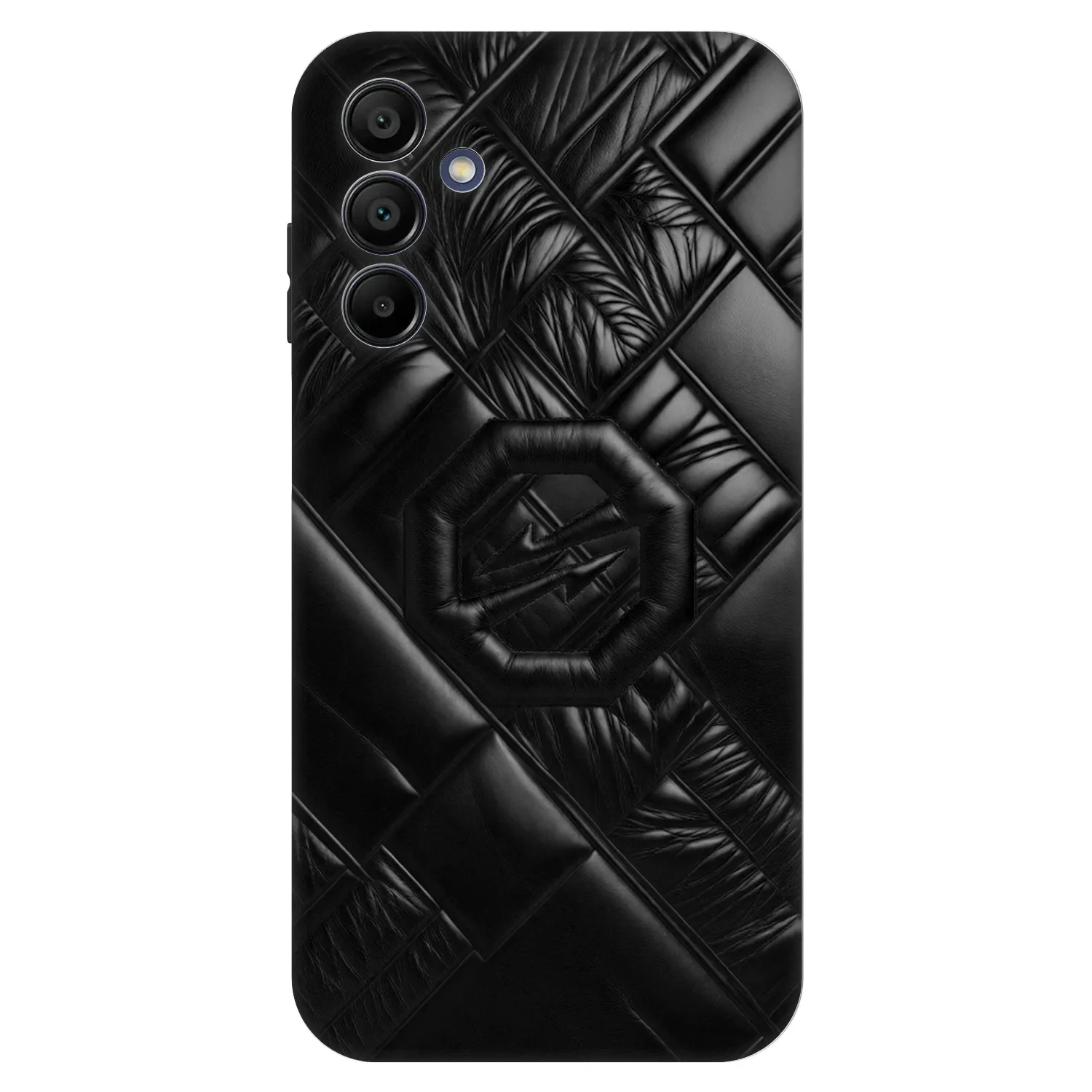 Picasee Fashion Case na Samsung Galaxy A15 A155F 4G - OKTAGON - Puffer Blackout
