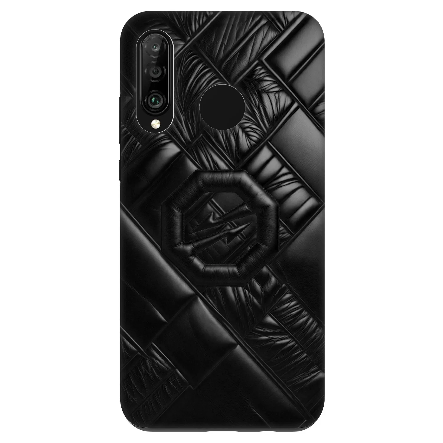 Picasee Fashion Case na Huawei P30 Lite - OKTAGON - Puffer Blackout