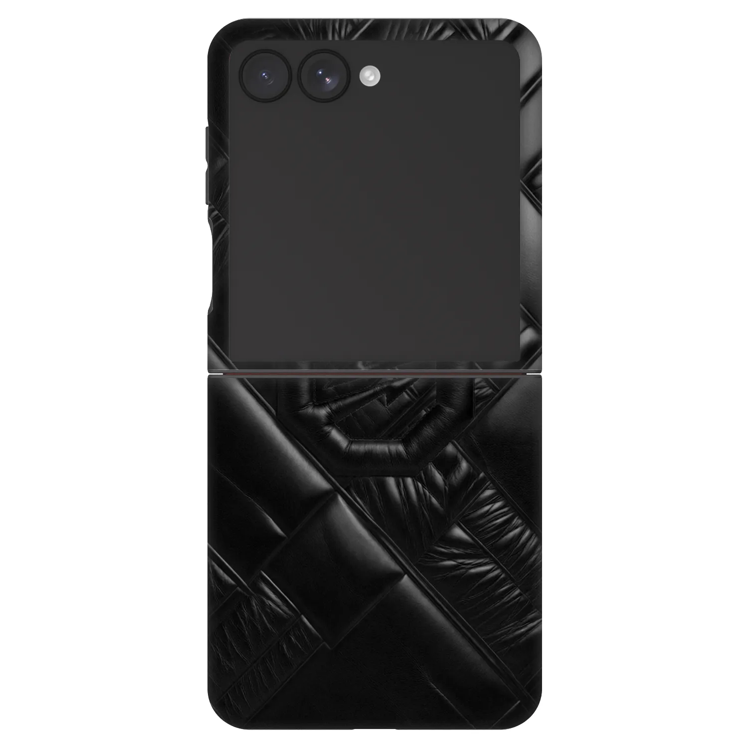 Picasee Fashion Case na Samsung Galaxy Z Flip7 5G - OKTAGON - Puffer Blackout