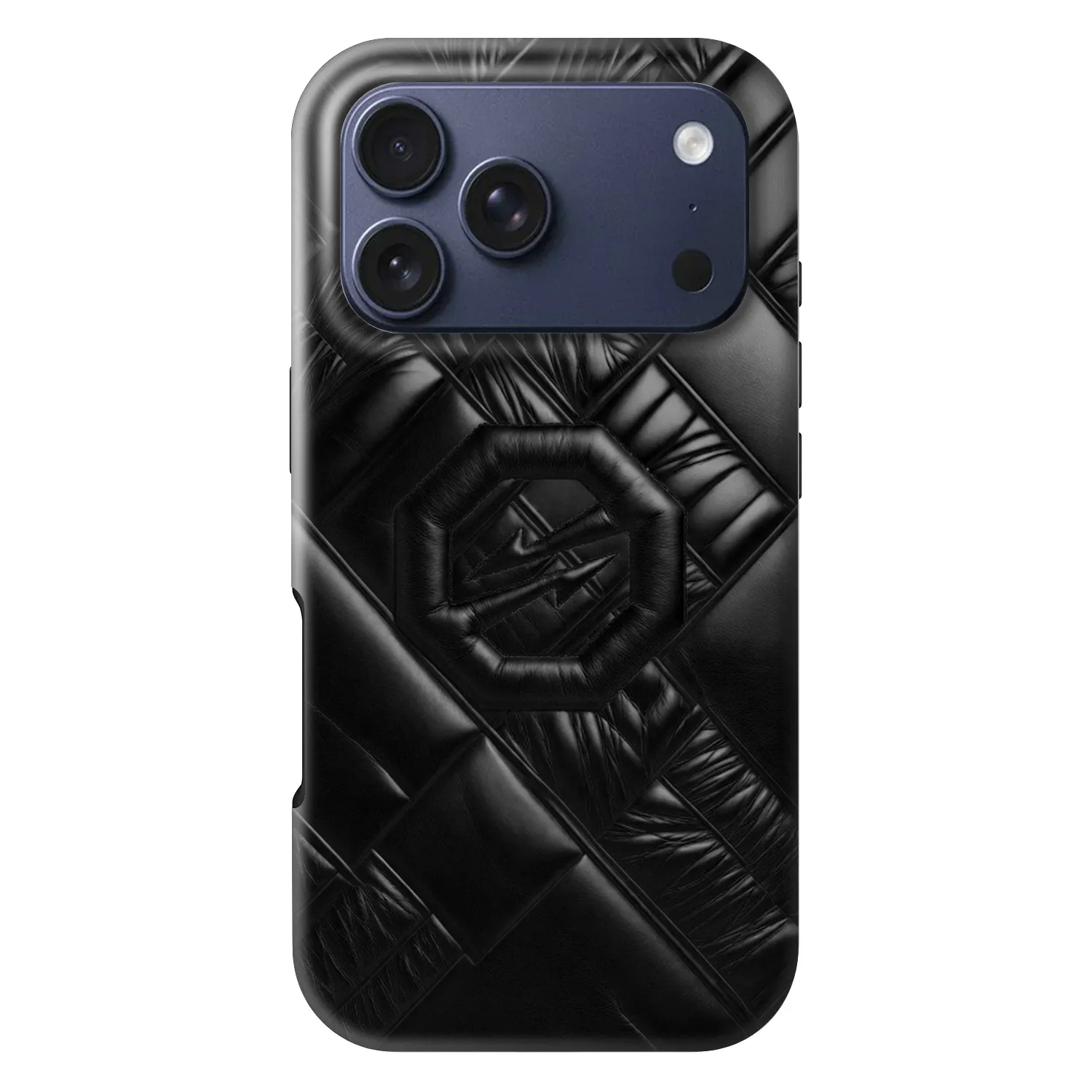 Picasee Fashion Case MagSafe na Apple iPhone 18 Pro - OKTAGON - Puffer Blackout