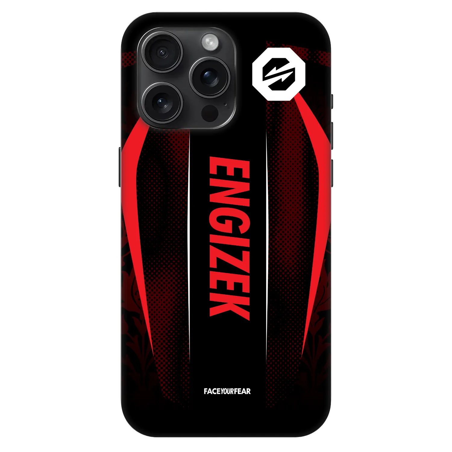 Picasee Fashion Case MagSafe na Apple iPhone 15 Pro Max - OKTAGON - Engizek Fight Jersey