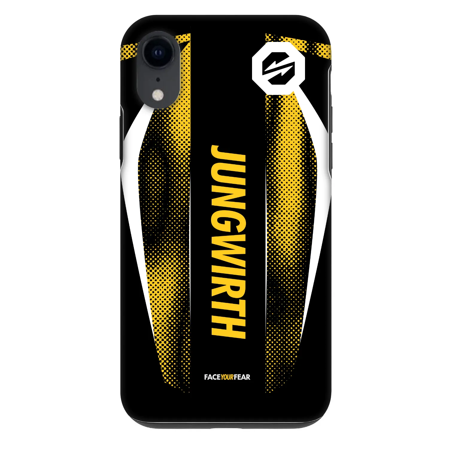 Picasee Fashion Case na Apple iPhone XR - OKTAGON - Jungwirth Fight Jersey