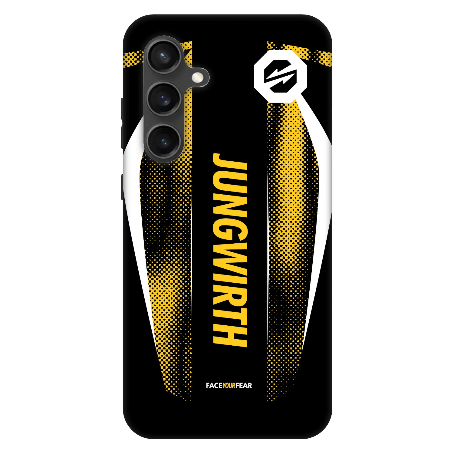 Picasee Fashion Case na Samsung Galaxy S24 FE S721B - OKTAGON - Jungwirth Fight Jersey
