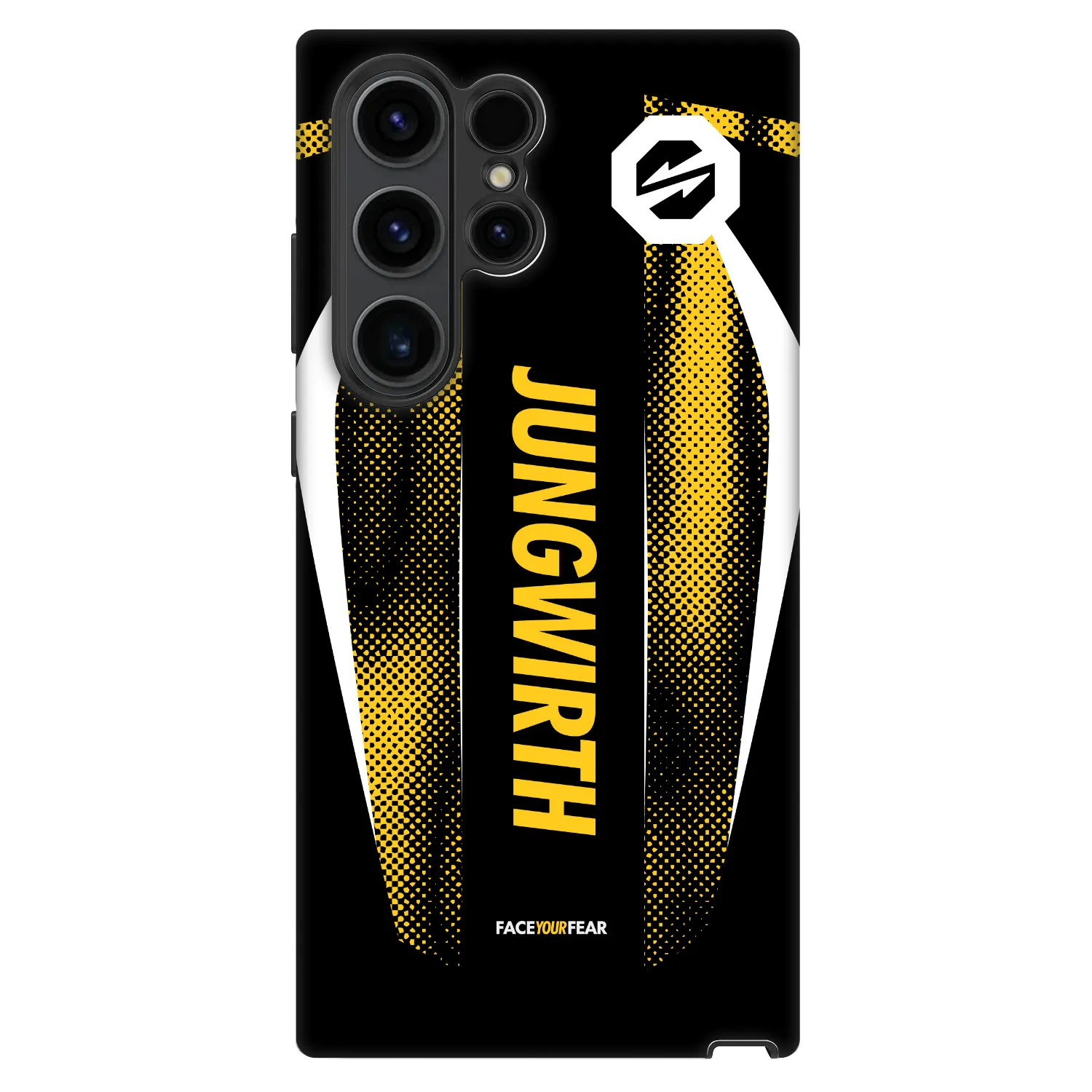 Picasee Fashion Case na Samsung Galaxy S23 Ultra 5G - OKTAGON - Jungwirth Fight Jersey