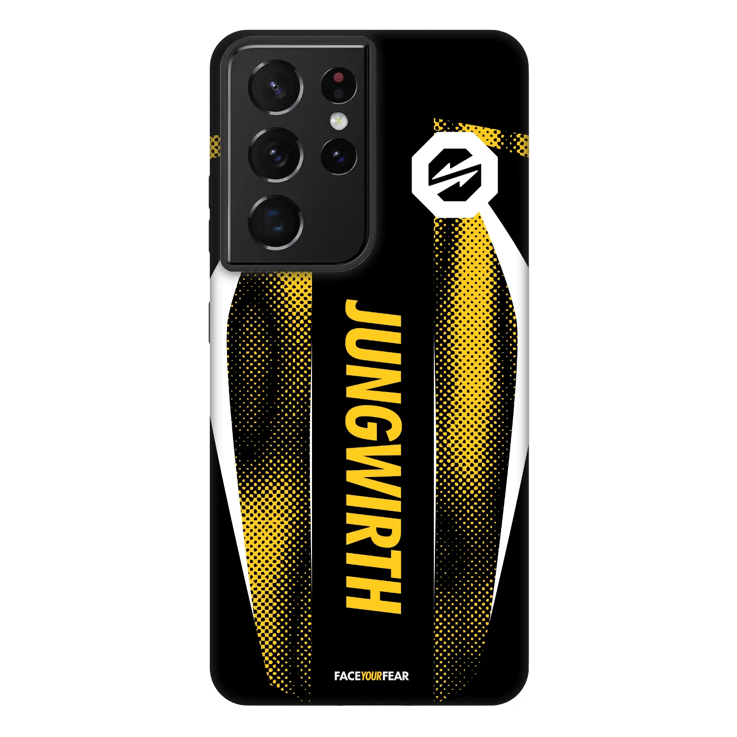 Picasee Fashion Case na Samsung Galaxy S21 Ultra 5G G998B - OKTAGON - Jungwirth Fight Jersey