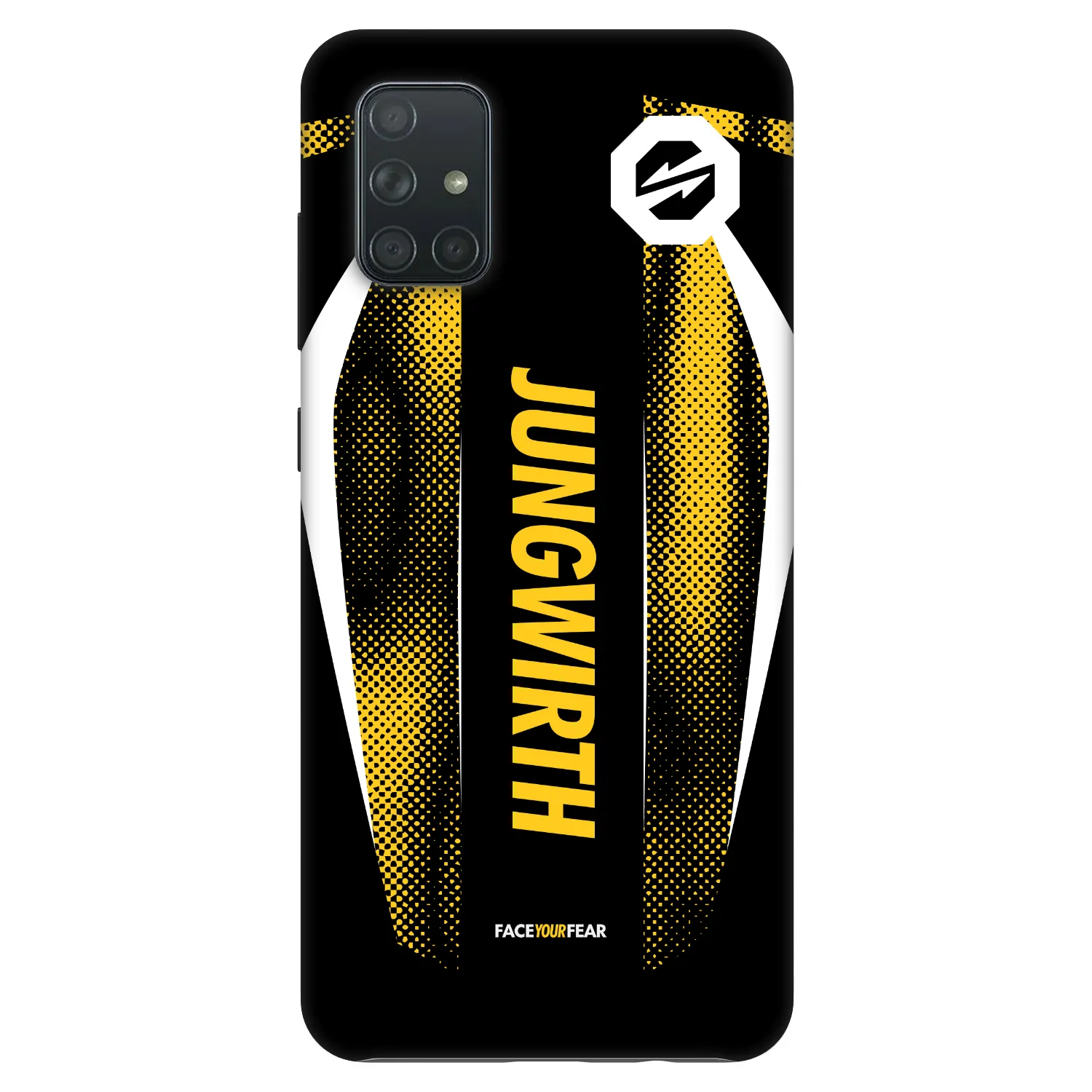 Picasee Fashion Case na Samsung Galaxy A71 A715F - OKTAGON - Jungwirth Fight Jersey