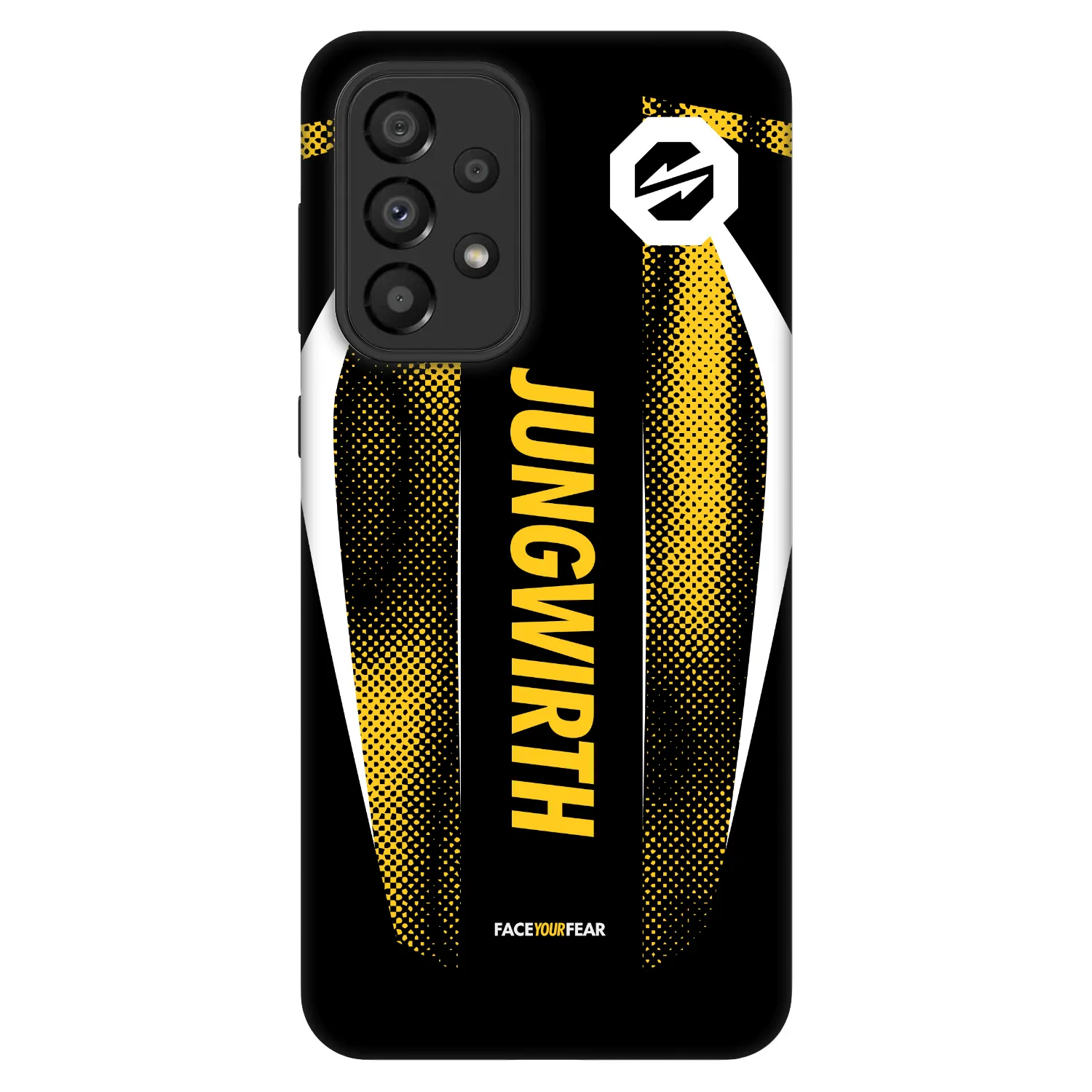 Picasee Fashion Case na Samsung Galaxy A33 5G A336 - OKTAGON - Jungwirth Fight Jersey