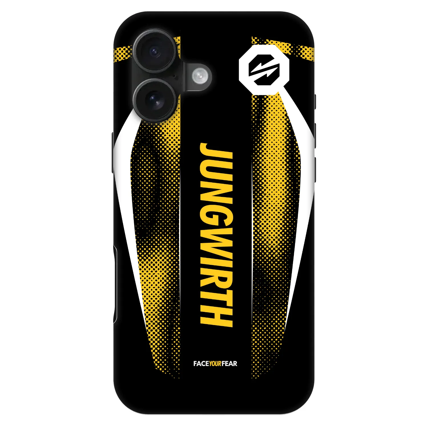 Picasee Fashion Case MagSafe na Apple iPhone 16 - OKTAGON - Jungwirth Fight Jersey