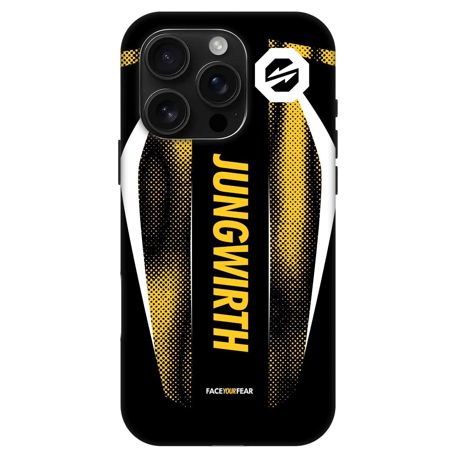 Picasee Fashion Case MagSafe na Apple iPhone 16 Pro - OKTAGON - Jungwirth Fight Jersey