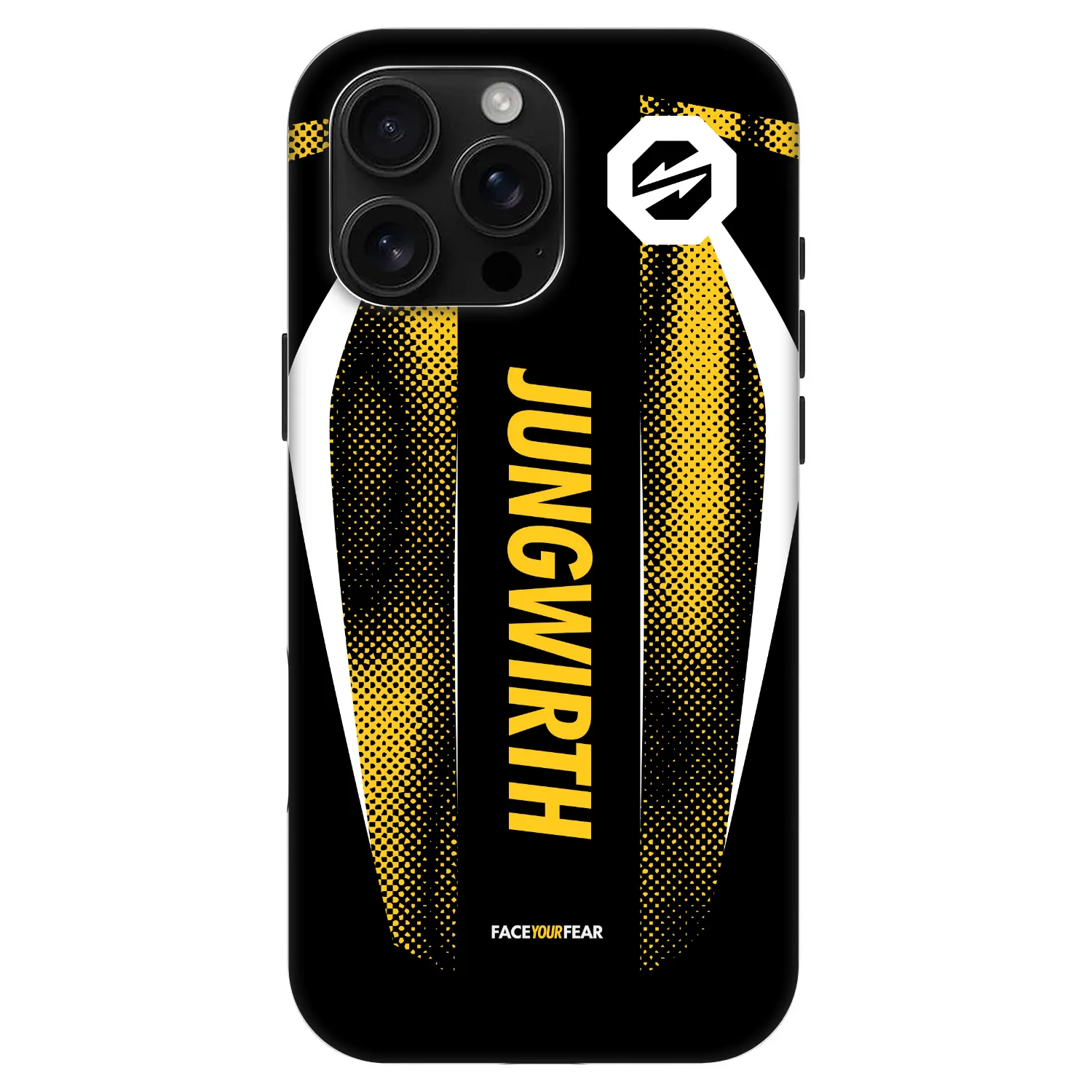 Picasee Fashion Case MagSafe na Apple iPhone 16 Pro Max - OKTAGON - Jungwirth Fight Jersey