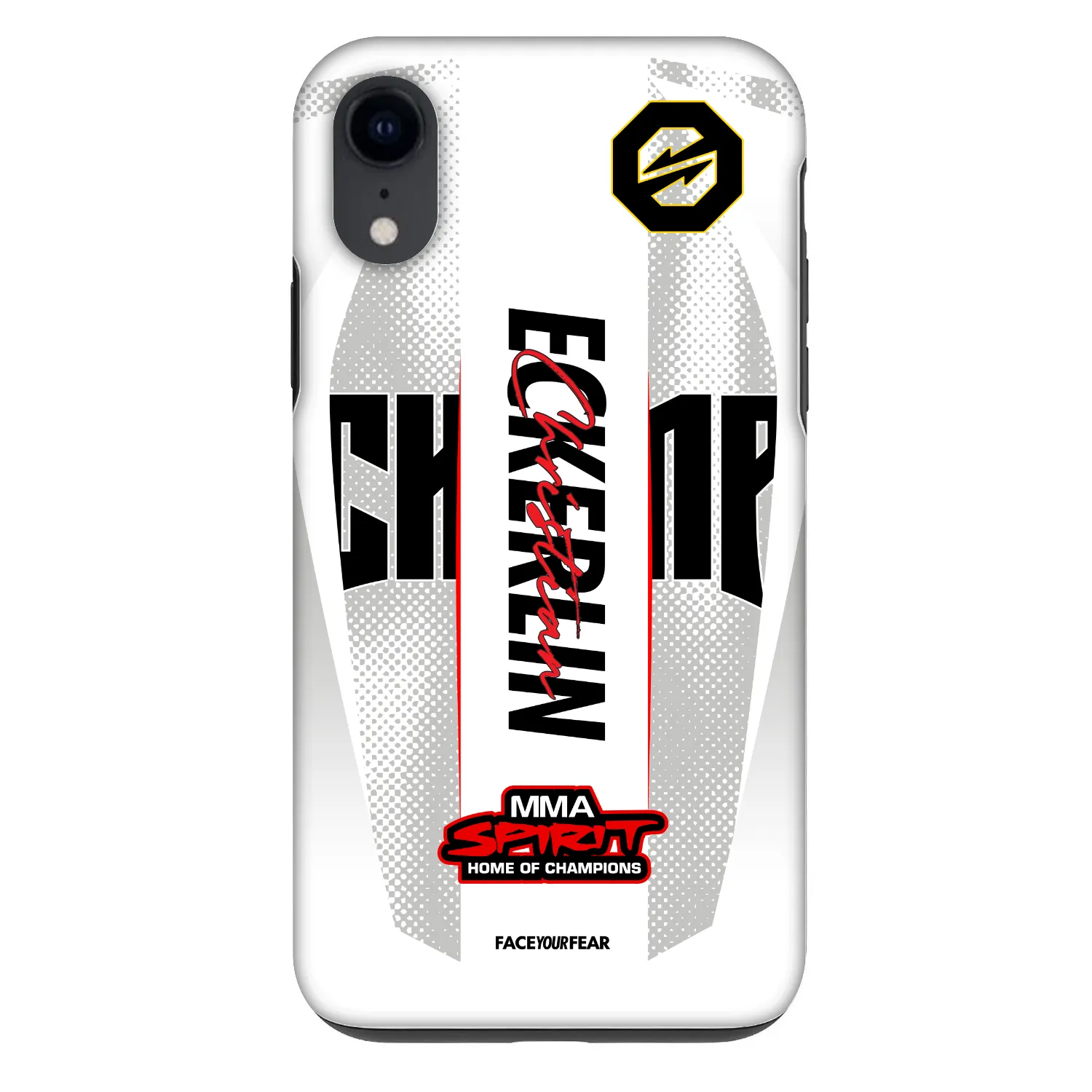 Picasee Fashion Case na Apple iPhone XR - OKTAGON - Eckerlin Fight Jersey