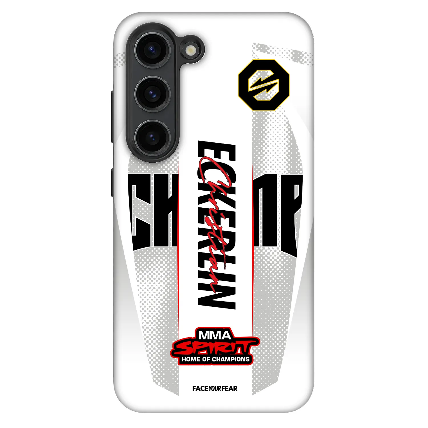 Picasee Fashion Case na Samsung Galaxy S23+ 5G - OKTAGON - Eckerlin Fight Jersey