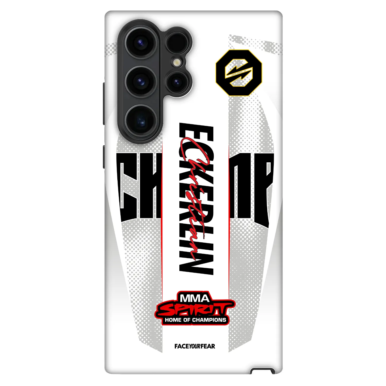 Picasee Fashion Case na Samsung Galaxy S23 Ultra 5G - OKTAGON - Eckerlin Fight Jersey