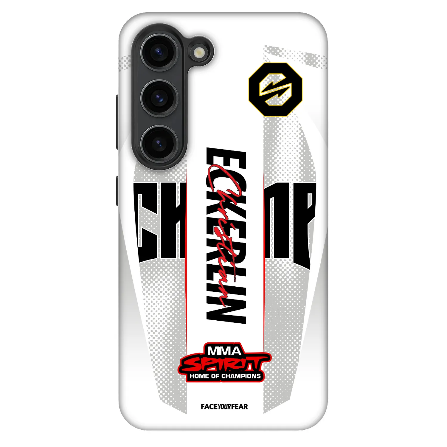 Picasee Fashion Case na Samsung Galaxy S23 5G - OKTAGON - Eckerlin Fight Jersey