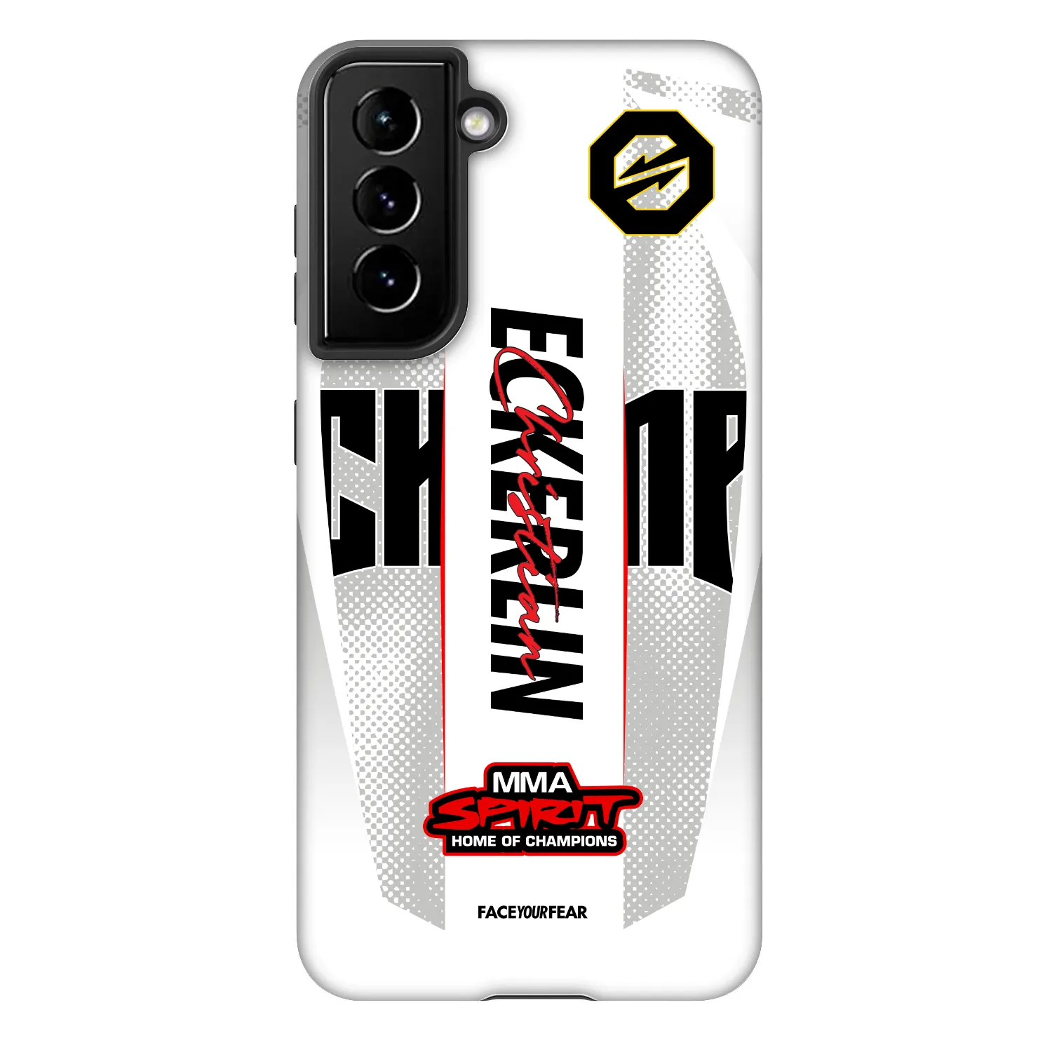 Picasee Fashion Case na Samsung Galaxy S22 5G - OKTAGON - Eckerlin Fight Jersey
