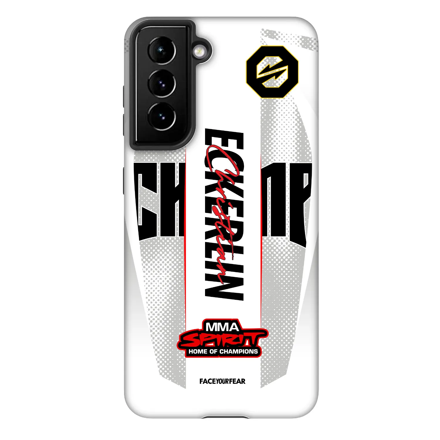 Picasee Fashion Case na Samsung Galaxy S21 FE 5G - OKTAGON - Eckerlin Fight Jersey