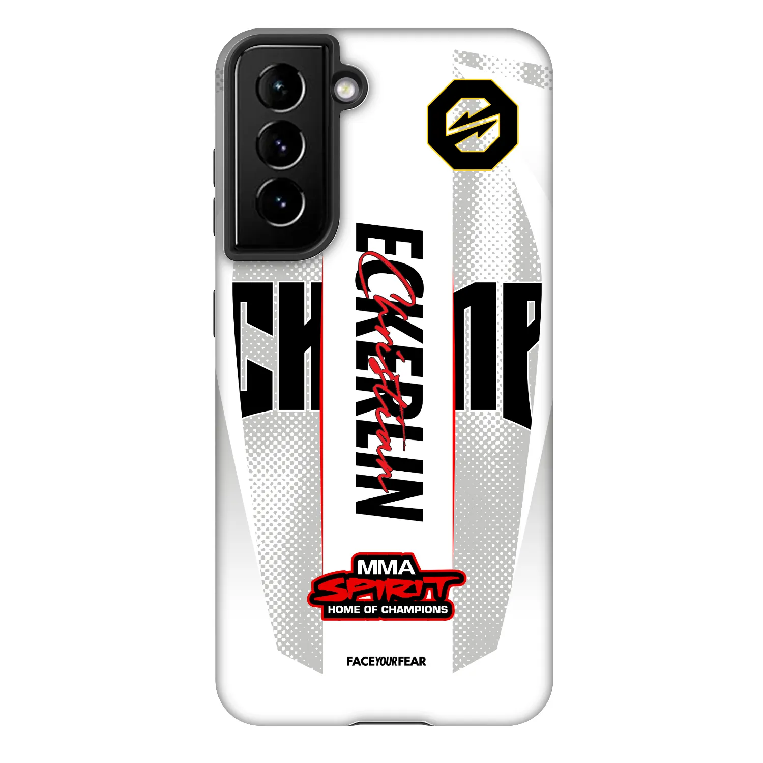 Picasee Fashion Case na Samsung Galaxy S21 5G G991B - OKTAGON - Eckerlin Fight Jersey