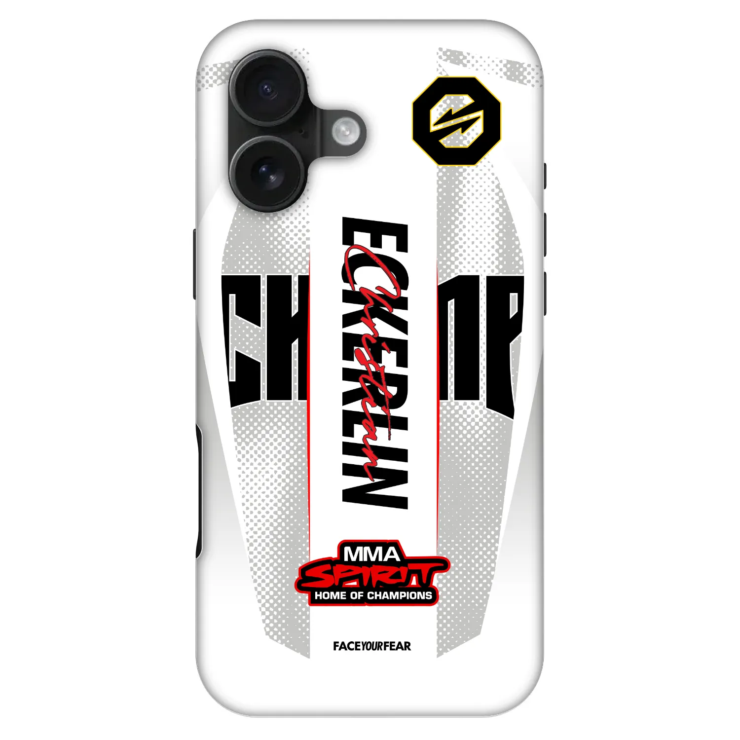 Picasee Fashion Case MagSafe na Apple iPhone 16 - OKTAGON - Eckerlin Fight Jersey