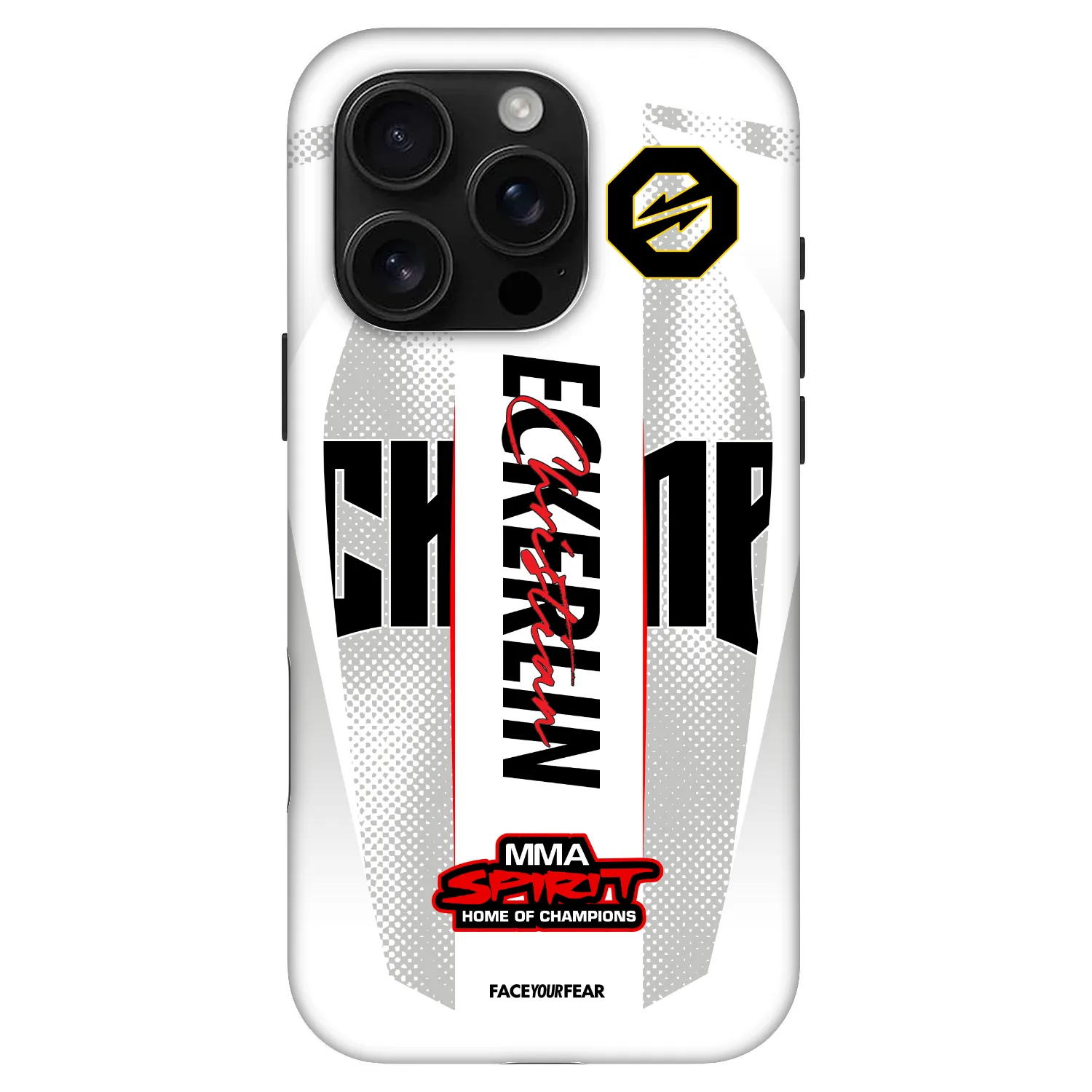 Picasee Fashion Case MagSafe na Apple iPhone 16 Pro - OKTAGON - Eckerlin Fight Jersey