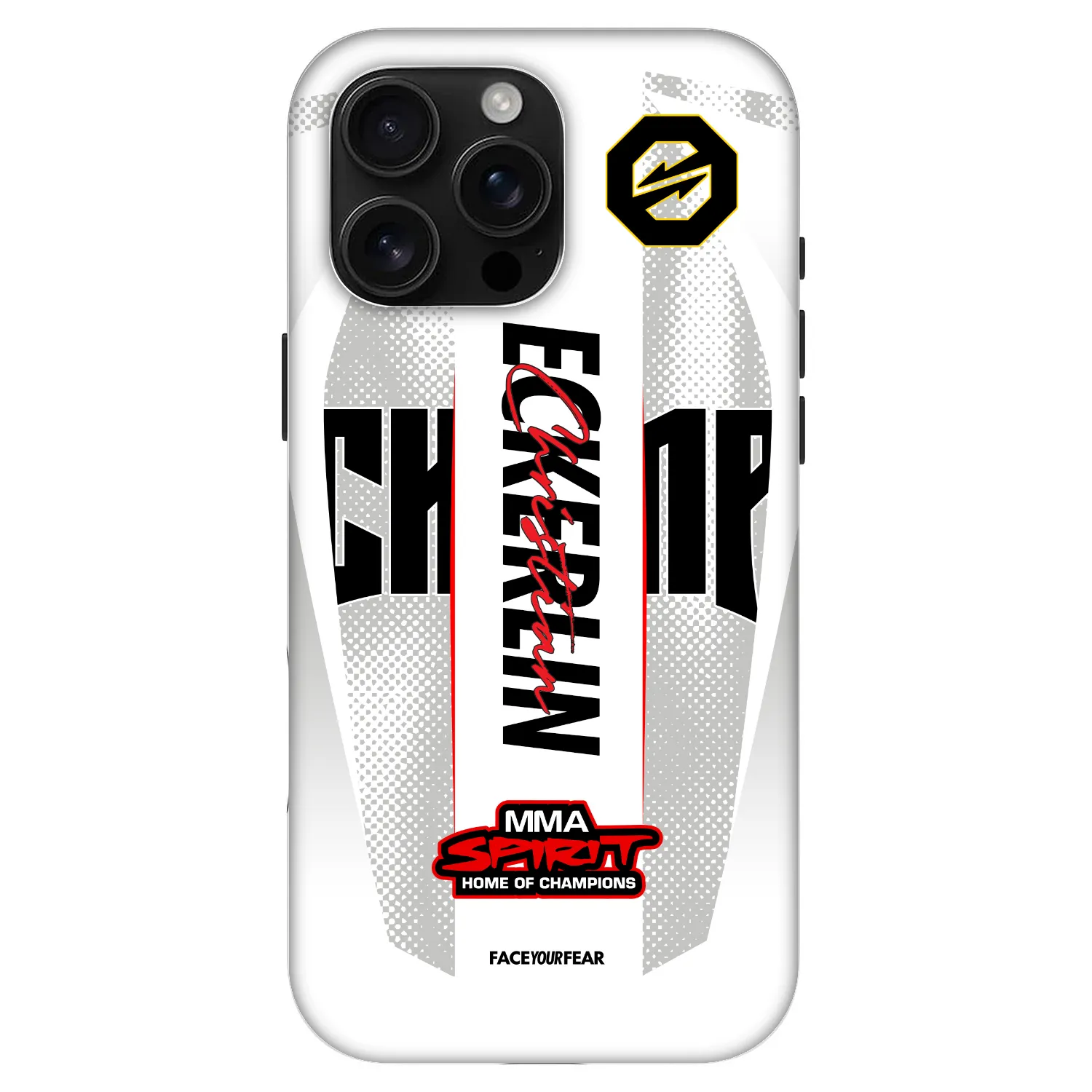 Picasee Fashion Case MagSafe na Apple iPhone 16 Pro Max - OKTAGON - Eckerlin Fight Jersey