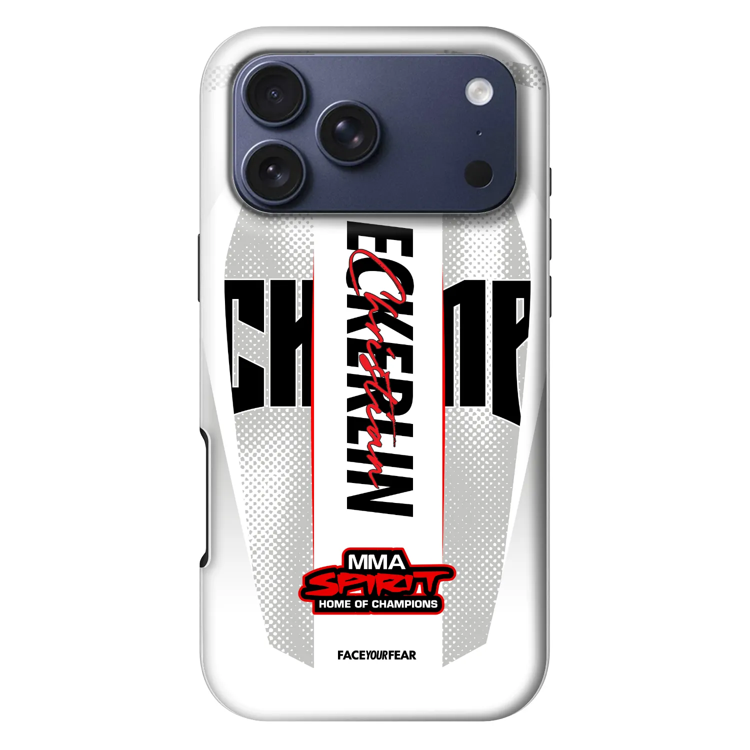 Picasee Fashion Case MagSafe na Apple iPhone 18 Pro Max - OKTAGON - Eckerlin Fight Jersey